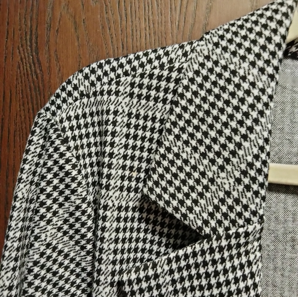 LIKE NEW Sanctuary Women's Houndstooth Jacket - Picture 3 of 8